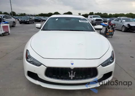 2015 Maserati Ghibli S z USA, uszkodzony, nr VIN ZAM57RTA2F1134744